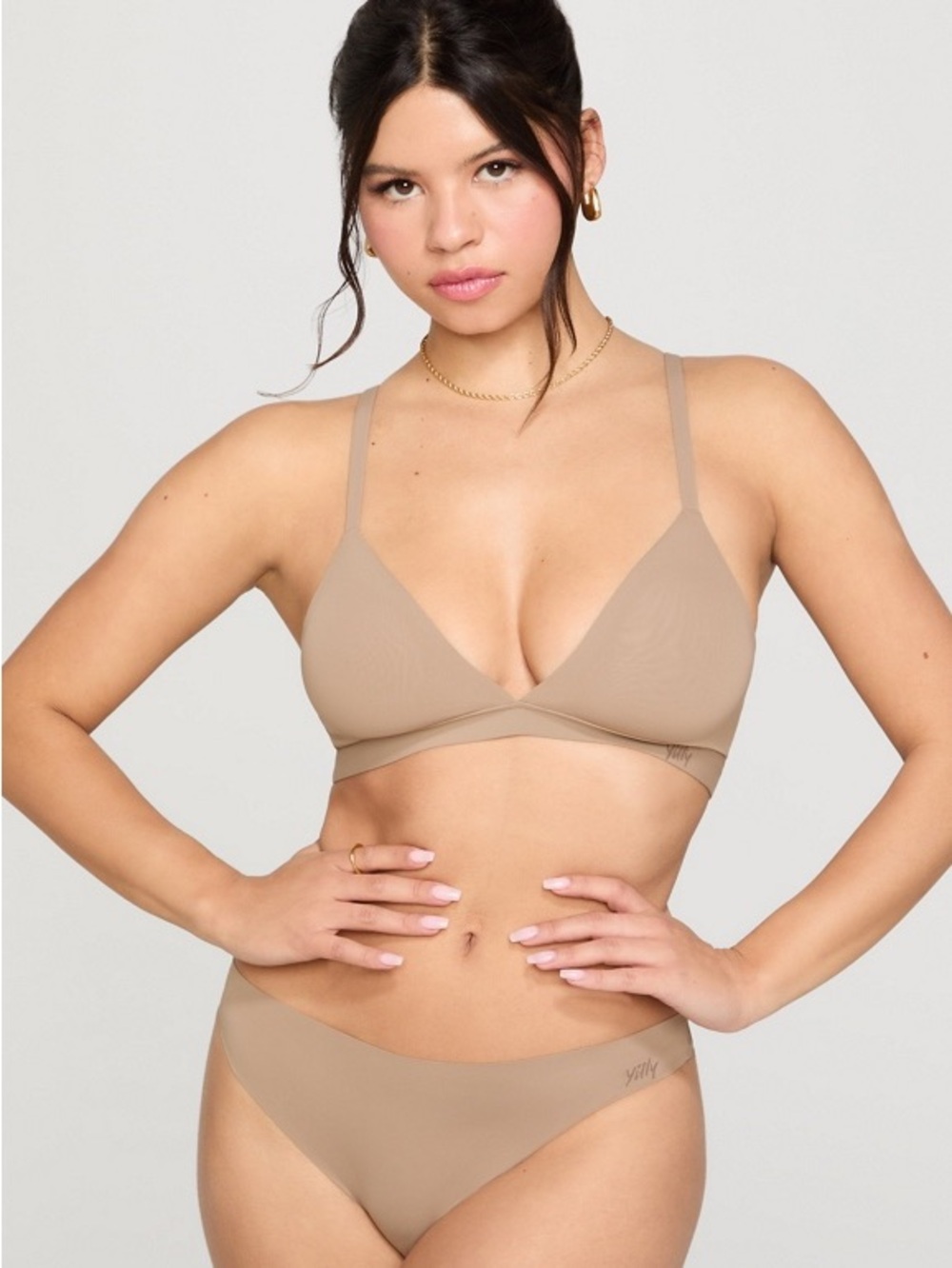 Brand new Joe Fresh Seamless Nude Triangle Bralette - selling in Blue as well